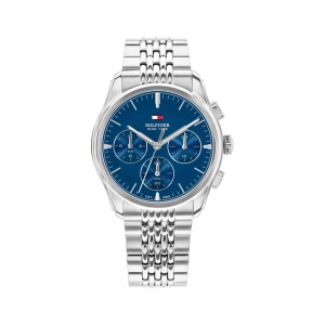 Tommy Hilfiger Empire 1710811 Quartz Ανοξείδωτο ατσάλι Μπρασελέ Μπλε χρώμα καντράν