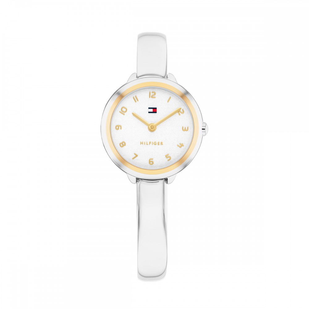 Tommy Hilfiger Demi Bangle 1782894 Quartz Ανοξείδωτο ατσάλι Μπρασελέ Ασημί χρώμα καντράν