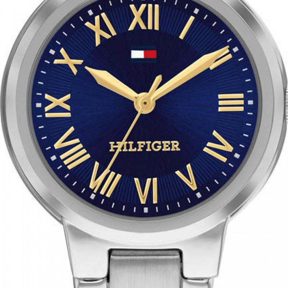 Tommy Hilfiger Becca 1782902 Quartz Ανοξείδωτο ατσάλι Μπρασελέ Μπλε χρώμα καντράν