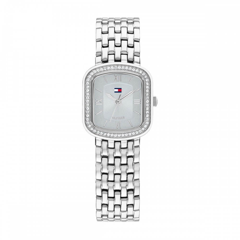 Tommy Hilfiger Abby 1782921 Quartz Ανοξείδωτο ατσάλι Μπρασελέ Γκρι χρώμα καντράν