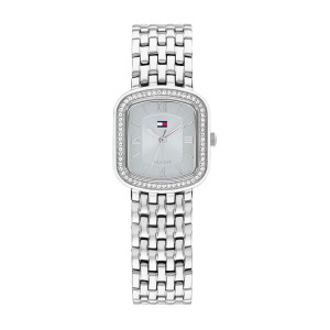 Tommy Hilfiger Abby 1782921 Quartz Ανοξείδωτο ατσάλι Μπρασελέ Γκρι χρώμα καντράν