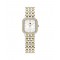 Tommy Hilfiger Abby 1782922 Quartz Ανοξείδωτο ατσάλι Διμεταλλικό Μπρασελέ Λευκό χρώμα καντράν