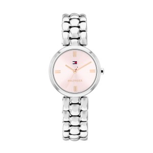 Tommy Hilfiger Annie 1782926 Quartz Ανοξείδωτο ατσάλι Μπρασελέ Ροζ χρώμα καντράν