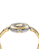 Versace Medusa Jewel VE0B00325 Three Hands Ανοξείδωτο ατσάλι Μπρασελέ Πράσινο χρώμα καντράν Επιχρυσωμένη στεφάνη