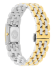 Versace Reveal VE0C00125 Three Hands Ανοξείδωτο ατσάλι Μπρασελέ Πράσινο χρώμα καντράν Επιχρυσωμένη στεφάνη