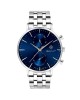 Gant Park Hill Day- Date II G121003 Quartz Ανοξείδωτο ατσάλι Μπρασελέ Μπλε χρώμα καντράν