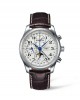 Longines Master Collection L2.773.4.78.3 Αυτόματο Ανοξείδωτο ατσάλι Δερμάτινο λουρί καφε χρώματος Λευκό χρώμα καντράν