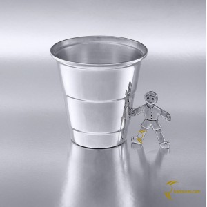 Glass for Boy made of 925 sterling silver Code 004428