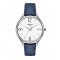 TISSOT Bella Ora Round T103.210.16.017.00 Quartz Stainless steel Blue leather strap White color dial
