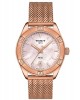TISSOT PR 100 Sport Chic T101.910.33.151.00 Quartz Επιχρυσωμένο Ανοξείδωτο ατσάλι Μπρασελέ milanese Φιλντίσι χρώμα καντράν