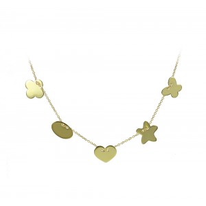 Necklace  Yellow gold K14 Code 005194