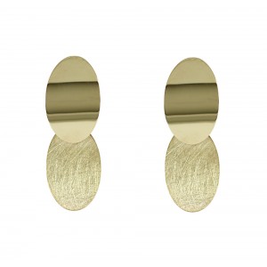 Earrings Yellow gold K14 Code 006099 