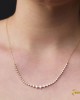 Κολιέ Κίτρινος χρυσός Κ14 Κωδικός 006148 