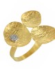 Δαχτυλίδι Κίτρινος και λευκός χρυσός Κ14 Κωδικός 006894