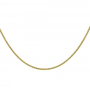 Chain  K14 solid Yellow gold ALK001