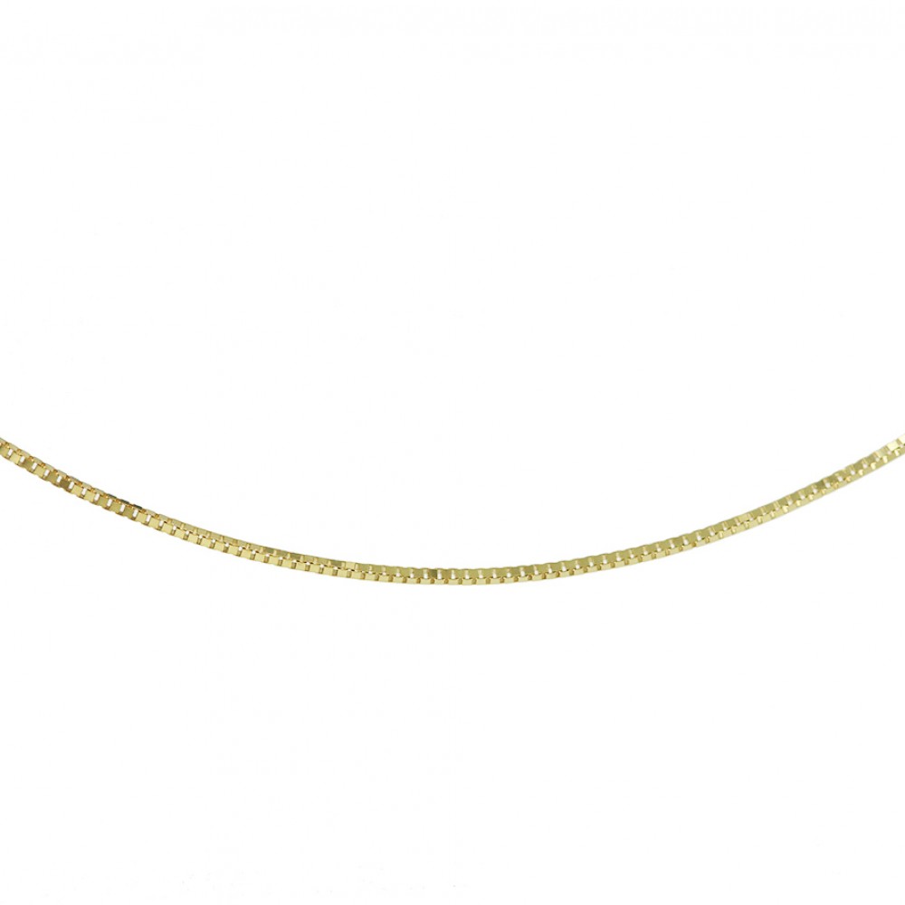 Chain  K14 solid Yellow gold ALK006