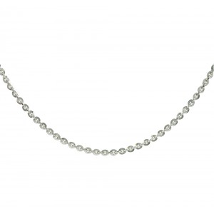 Chain  K14 solid White gold  ALL0012