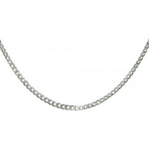 Chain  K14 solid White gold  ALL008