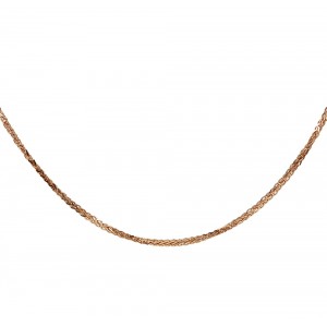 Chain  K14 solid Pink gold  ALR001